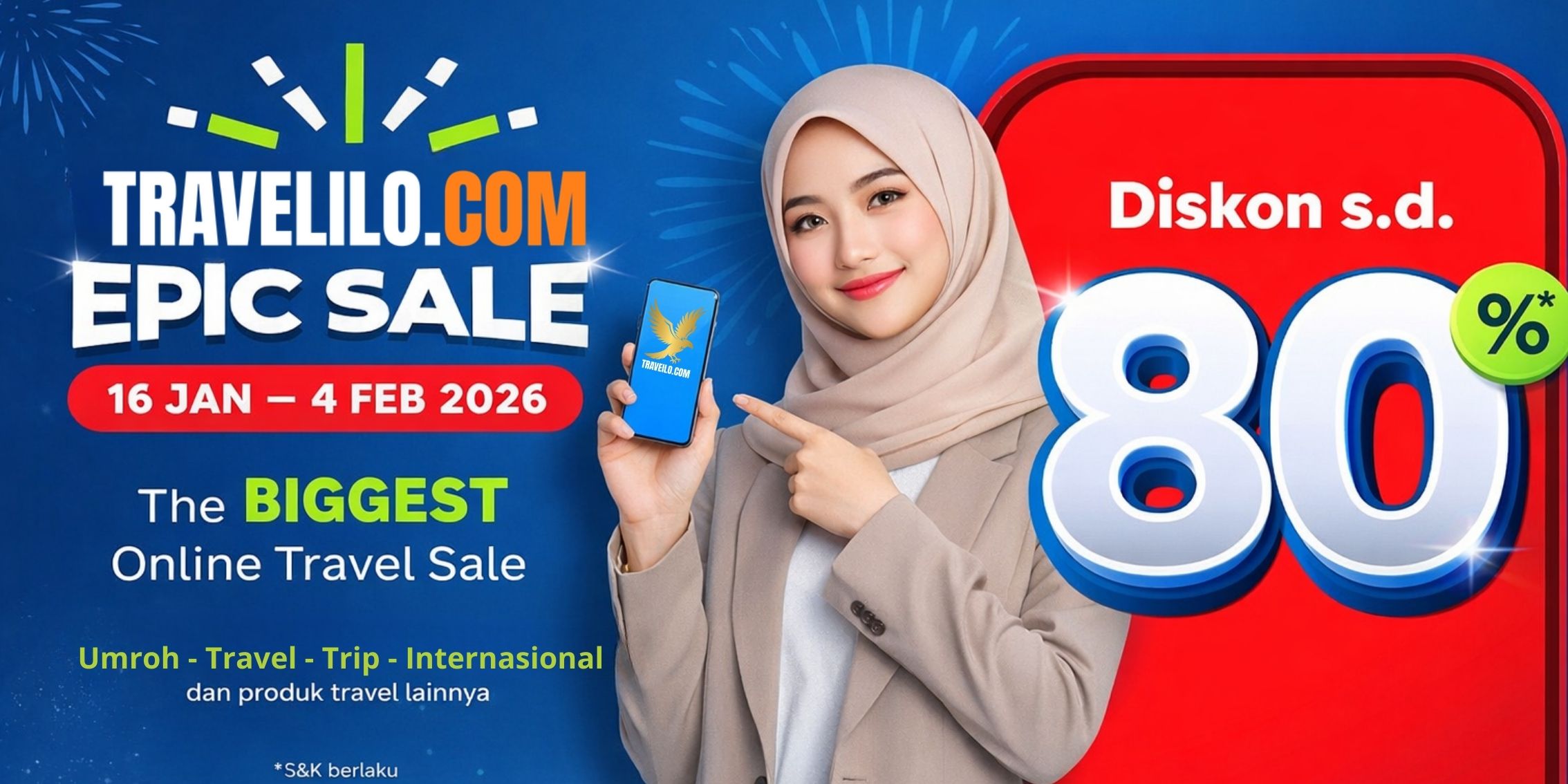 Liburan bareng travelilo.com